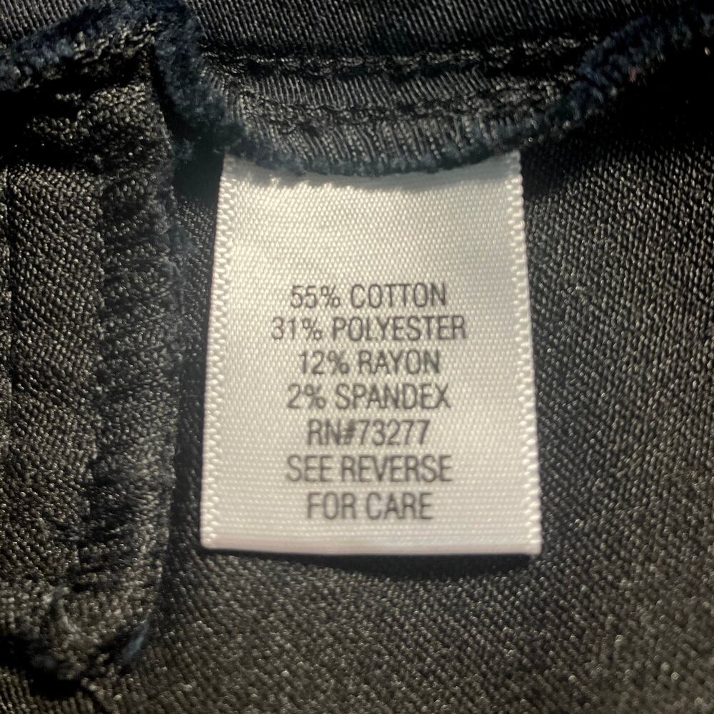 Croft & Barrow Women's Black Effortless Stretch Pull-On 16" Inseam Skimmer SZ 10 - Picture 7 of 7